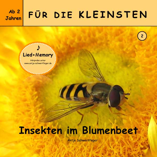 Antje Schwertfeger - Insekten im Blumenbeet