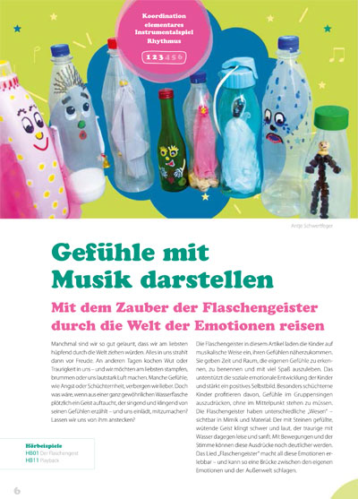 Lugert Verlag - Gefühle mit Musik darstellen, Antje Schwertfeger